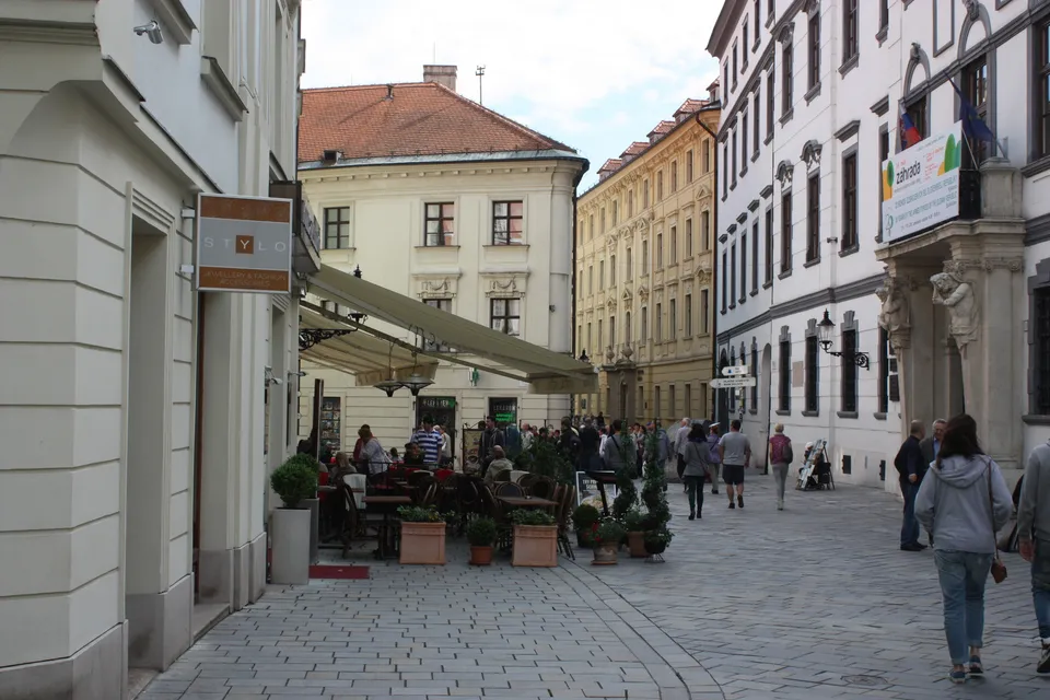 Fasáda bývalého uhorského snemu na Michalskej ulici